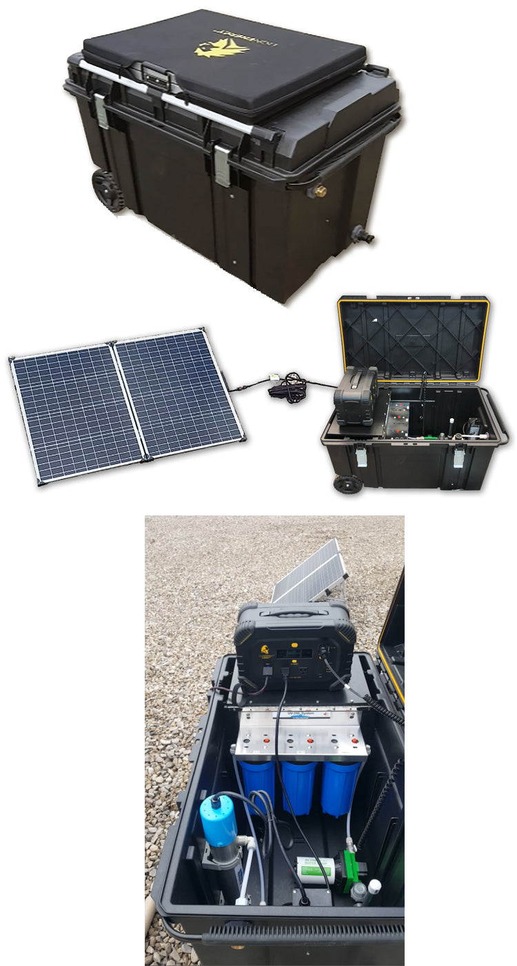 Solar Tote | UV250 | SYS250-Tote | Off Grid Portable System | Wyckomar