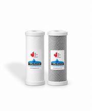 Sediment & Carbon Filters | Pack of 2 | For The Superior | 10" BigBlue | 14-10BB-SC | Wyckomar