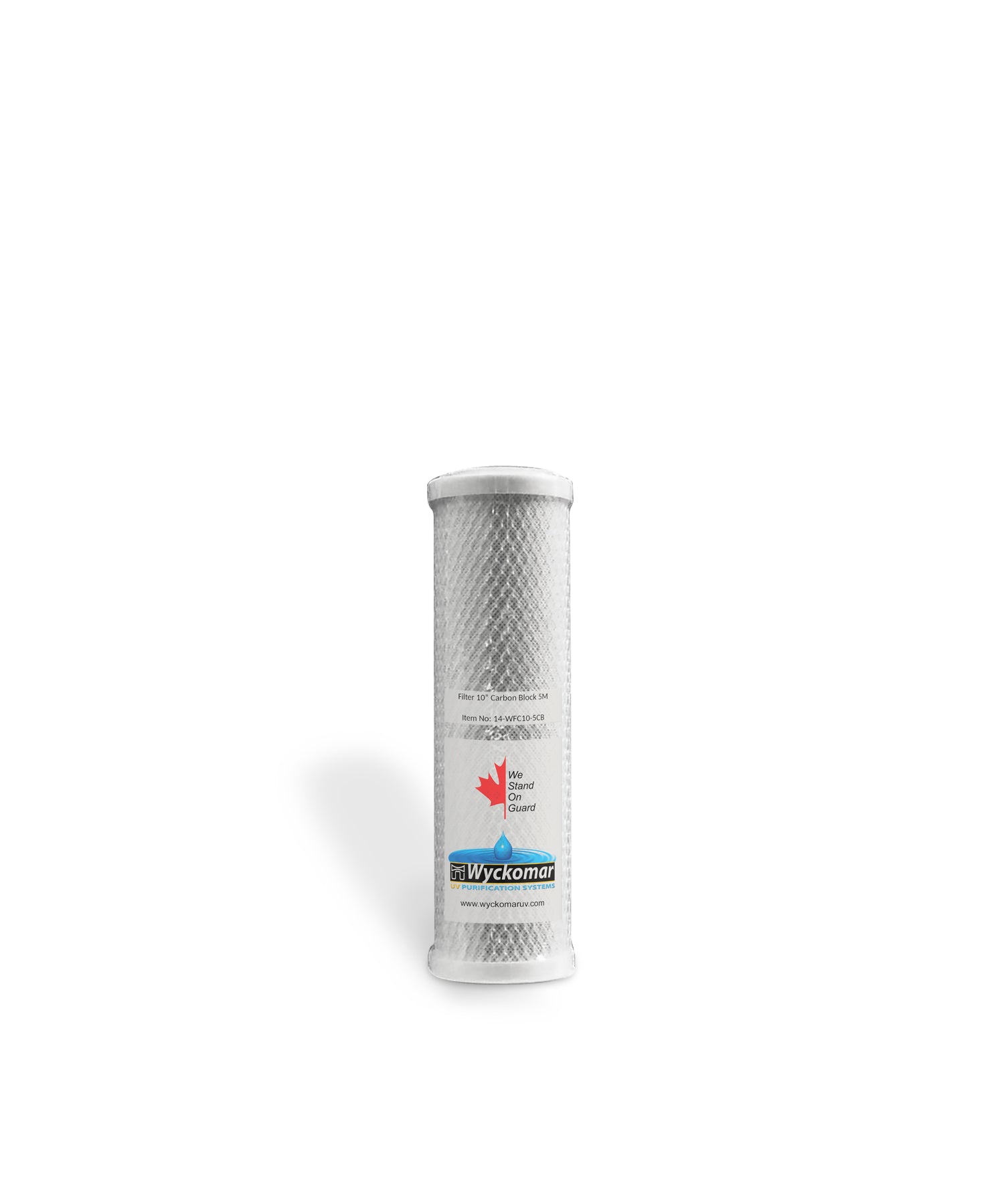 Carbon Block Filter | For The Huron | UV250 | WFC10-5CB | Wyckomar