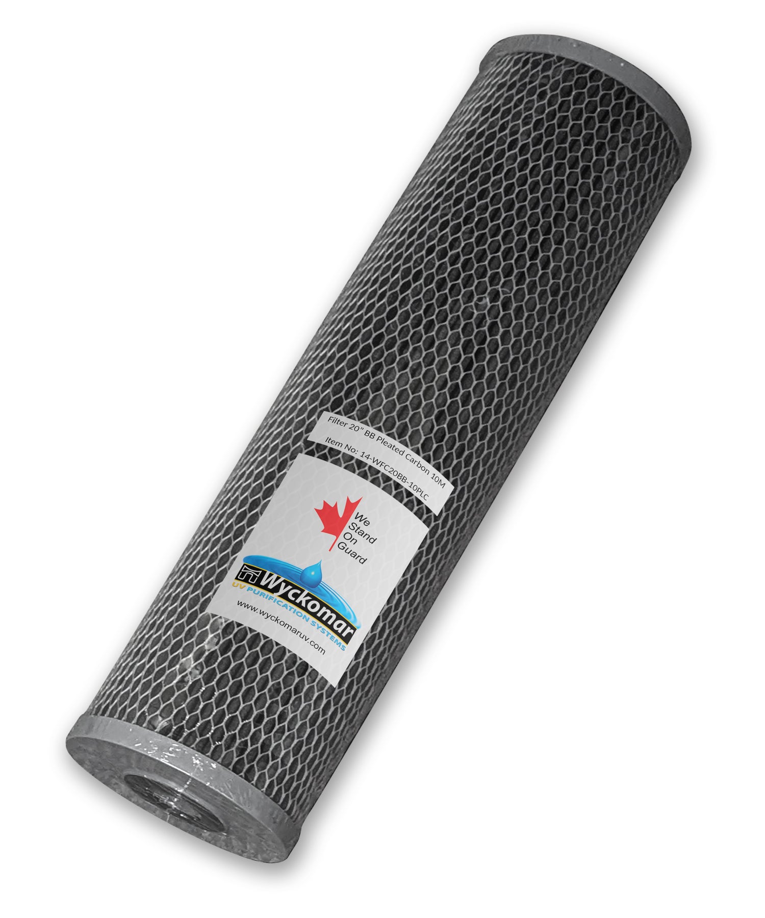 Pleated Carbon Filter | For The Great Bear | UV3000 | WFC20BB-10PLC | Wyckomar