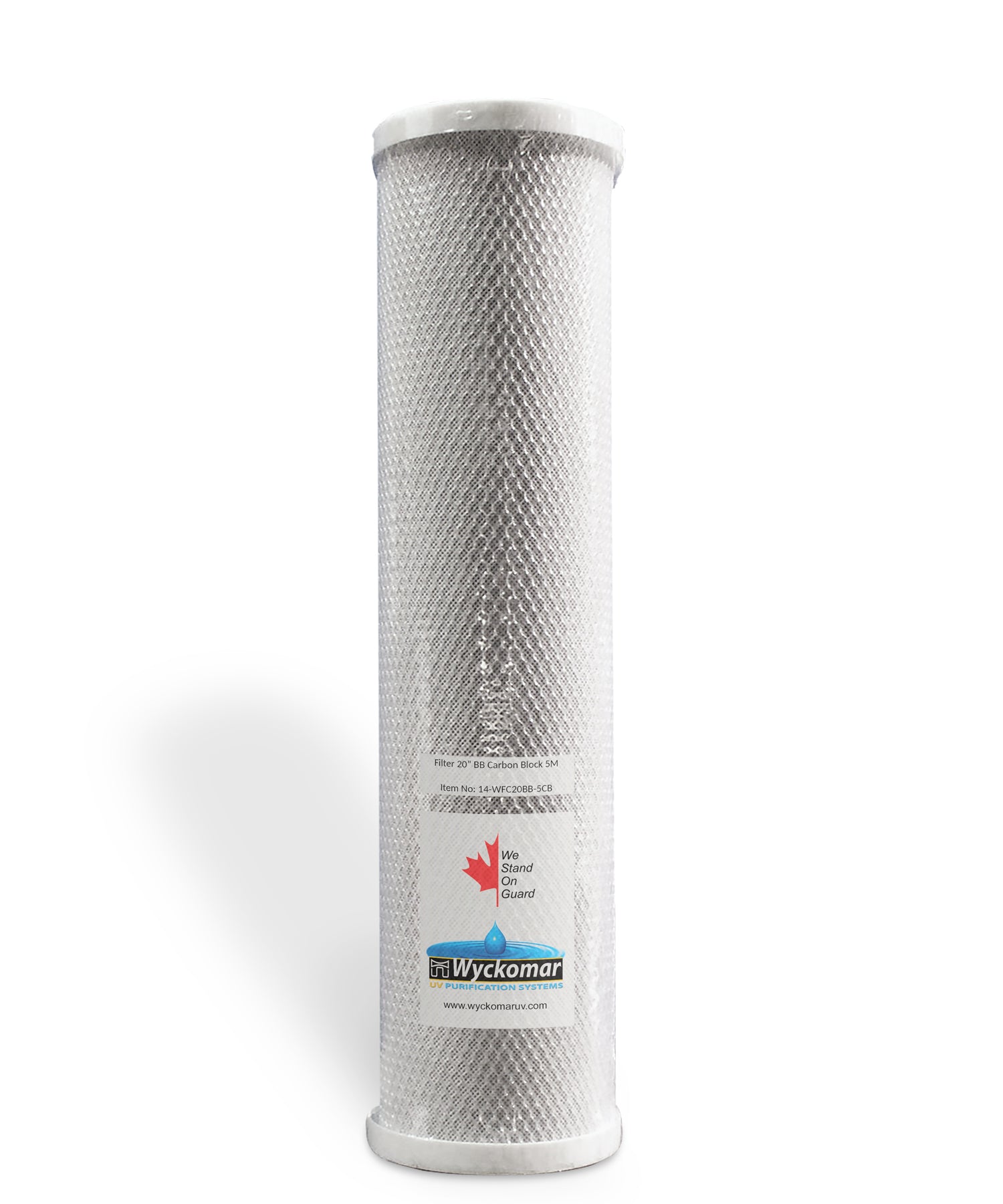 Carbon Block Filter | For The Manitoba | UV1200 and UV1500 | WFC20BB-5CB | Wyckomar