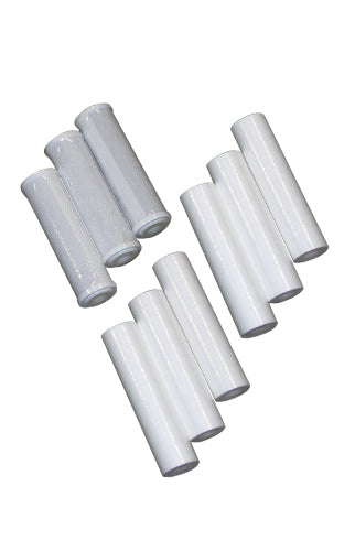 Sediment & Carbon Block Filters | Pack of 9 | 10" SlimLine | Wyckomar