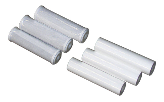 Wyckomar Package of 3+3 Filter Cartridges 10 inch